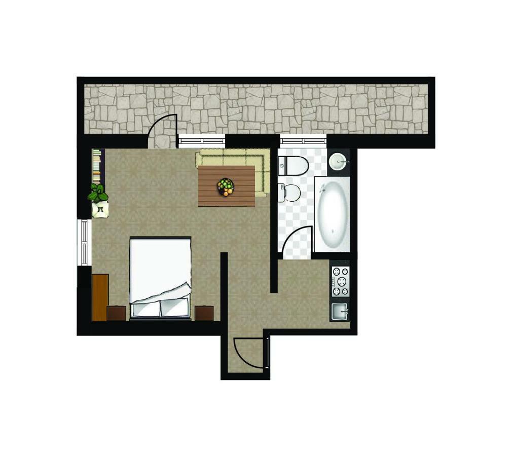 Apartments Fiordalisi Кольфоско Экстерьер фото